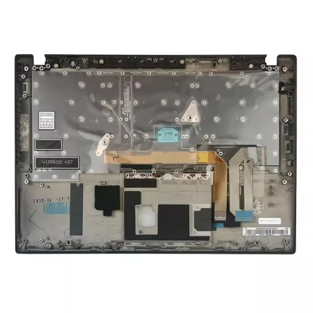 For ThinkPad T14S T490S T495S Laptop Keyboard With C Shell Palmrest Assembly (002)