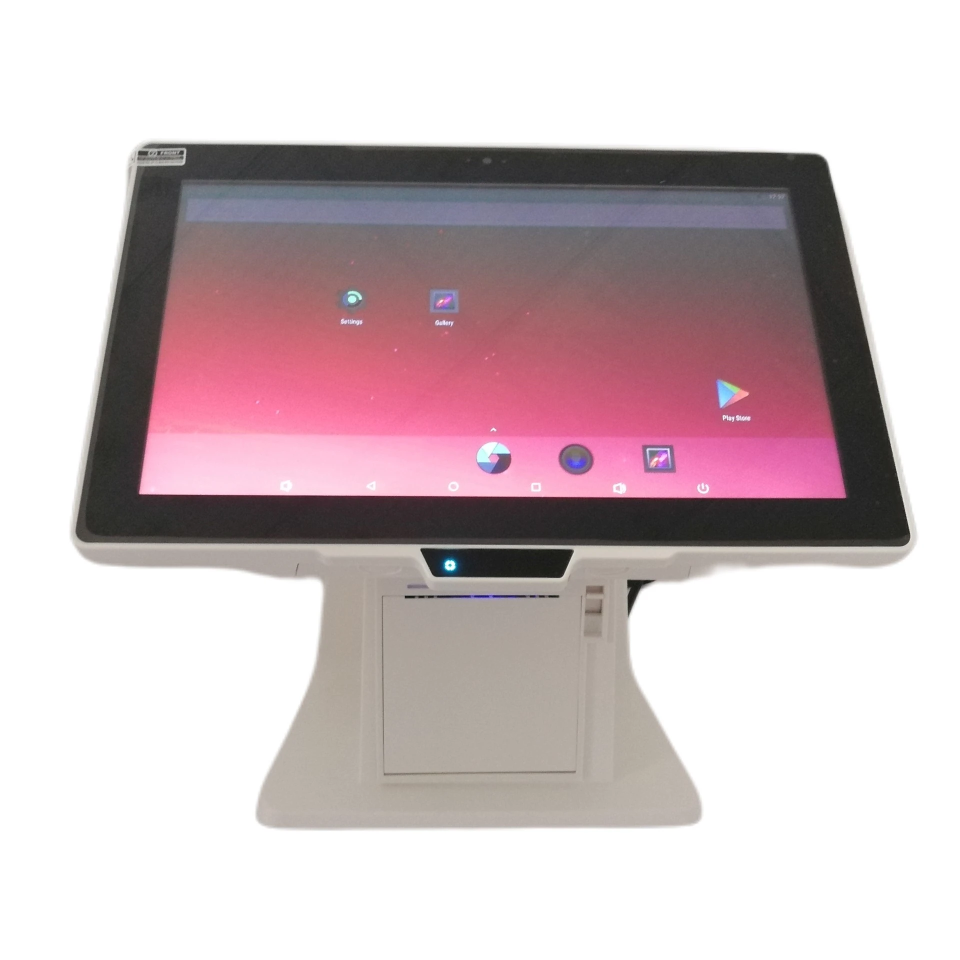 14 Inch All in One Android Terminal with  80mm Auto Cutter Thermal Printer Touch Pos Terminal