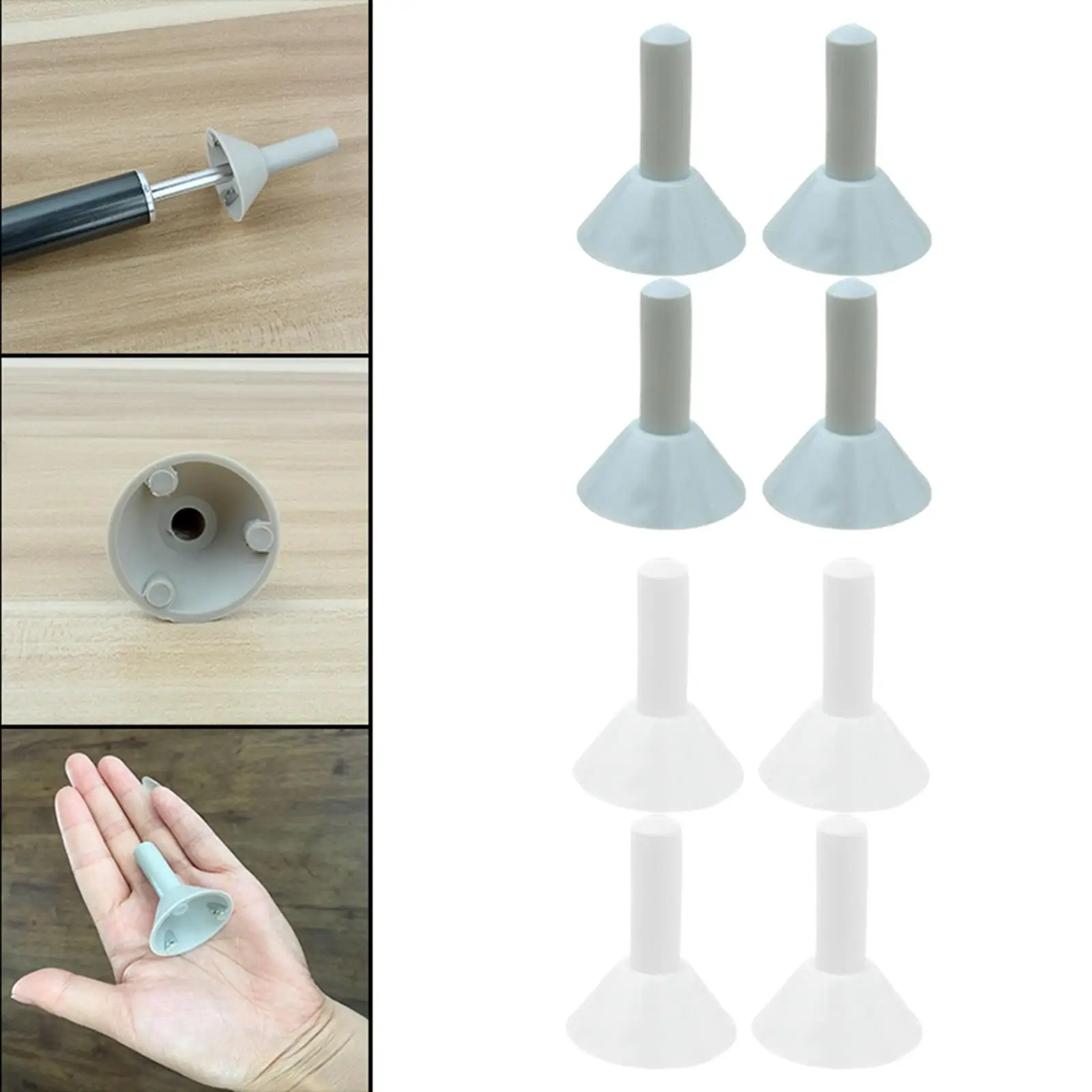 4x Tent Pole Insulation Protection Caps, Anti for Camping, Hiking, Backpacker, Tent Accessories