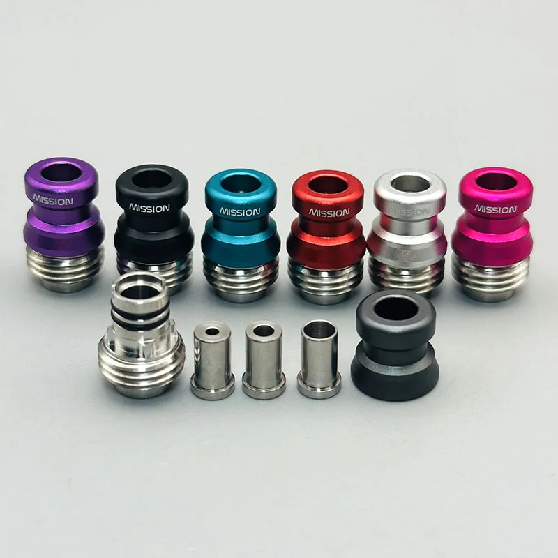 

DIY Mission XV Cosmos капельный наконечник Диаметр отверстий для воздуха 2,0 мм 3,0 мм 4,5 мм вставки E-Cig аксессуары для SXK BB Mod заготовка бокс мод