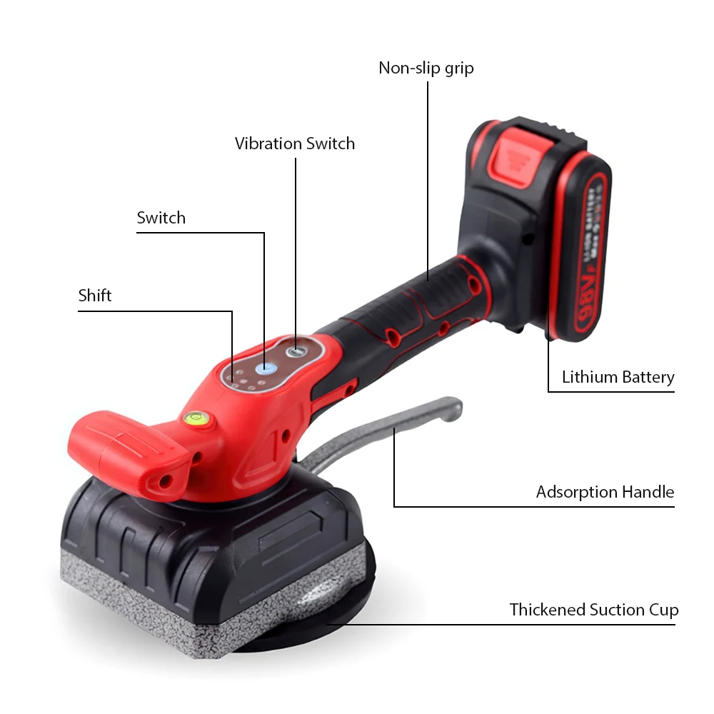 200KG Cordless Tile Tiling Machine Tiles Vibrator 5 Gear Floor Vibrator Leveling Power Tools Enlarged Suction Cup Tile Paving - AliExpress 1420 200KG Cordless Tile Tiling Machine Tiles Vibrator 5 Gear Floor Vibrator Leveling Power Tools Enlarged Suction Cup Tile Paving - AliExpress 1420