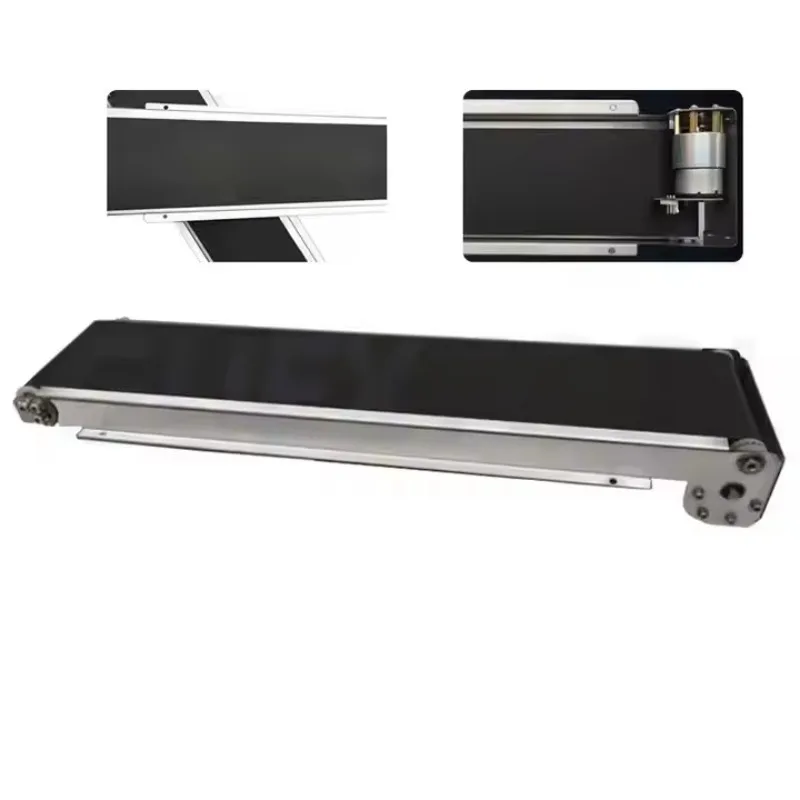

Customizable Small Mini Portable Belt Conveyor Rubber PVC Small Box Conveyor Belt Machine