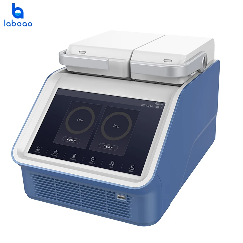 Laboao Smart Dual-Block Two-Dimensional Gradient PCR Thermal Cycler