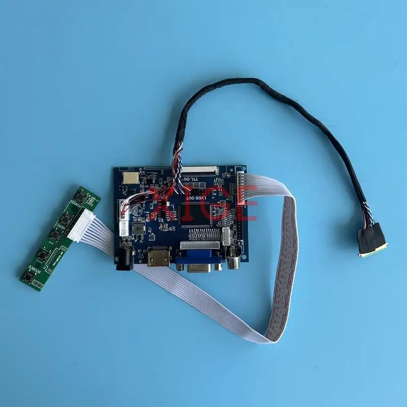 For LTN133AT17 LTN133AT23 LTN133AT28 LTN133AT27 Drive Board Kit AV+HDMI+VGA 1366x768 LVDS-40 Pin 1366*768 Laptop Display Matrix