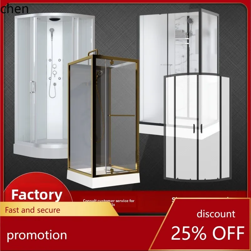 HTT Factory Direct Sales Integrated Bathroom Small Apartment Homestay Separate Finished Dry Wet Overall Shower Room Integrated