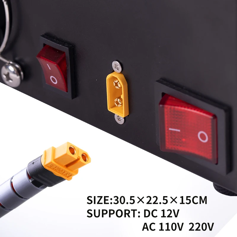 Imagem -06 - Compressor de Pcp com Transformador 300bar 30mpa 12v 110 v 220v 4500psi Compressor