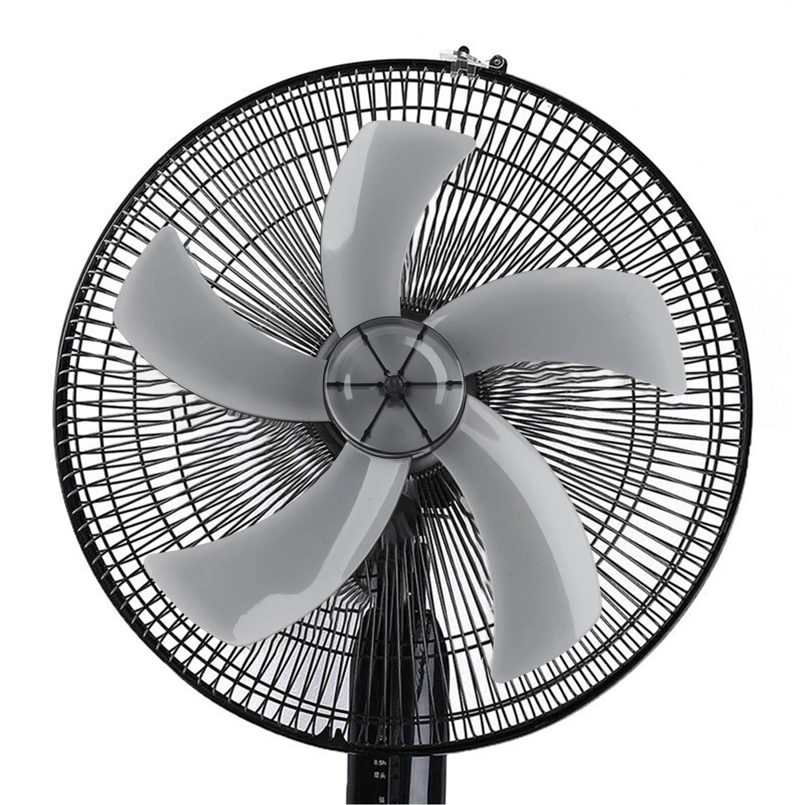 18 Inch Fan Blade Plastic with Nut Cover Five Design for Pedestal Fans Replacement Part with and Quiet Features