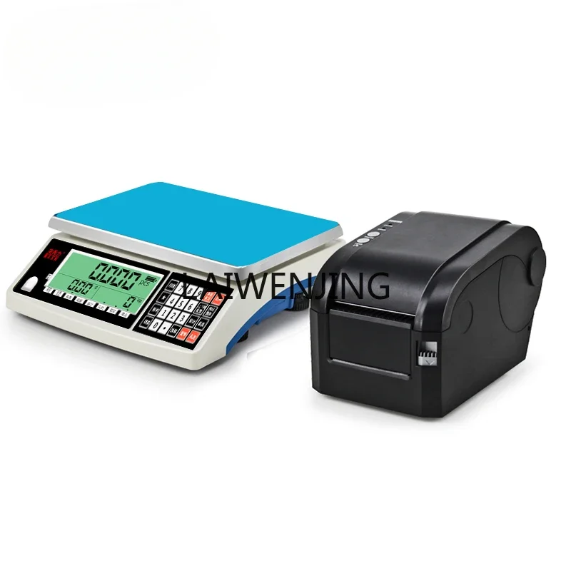 SGF printing electronic scale label machine counting scale commercial