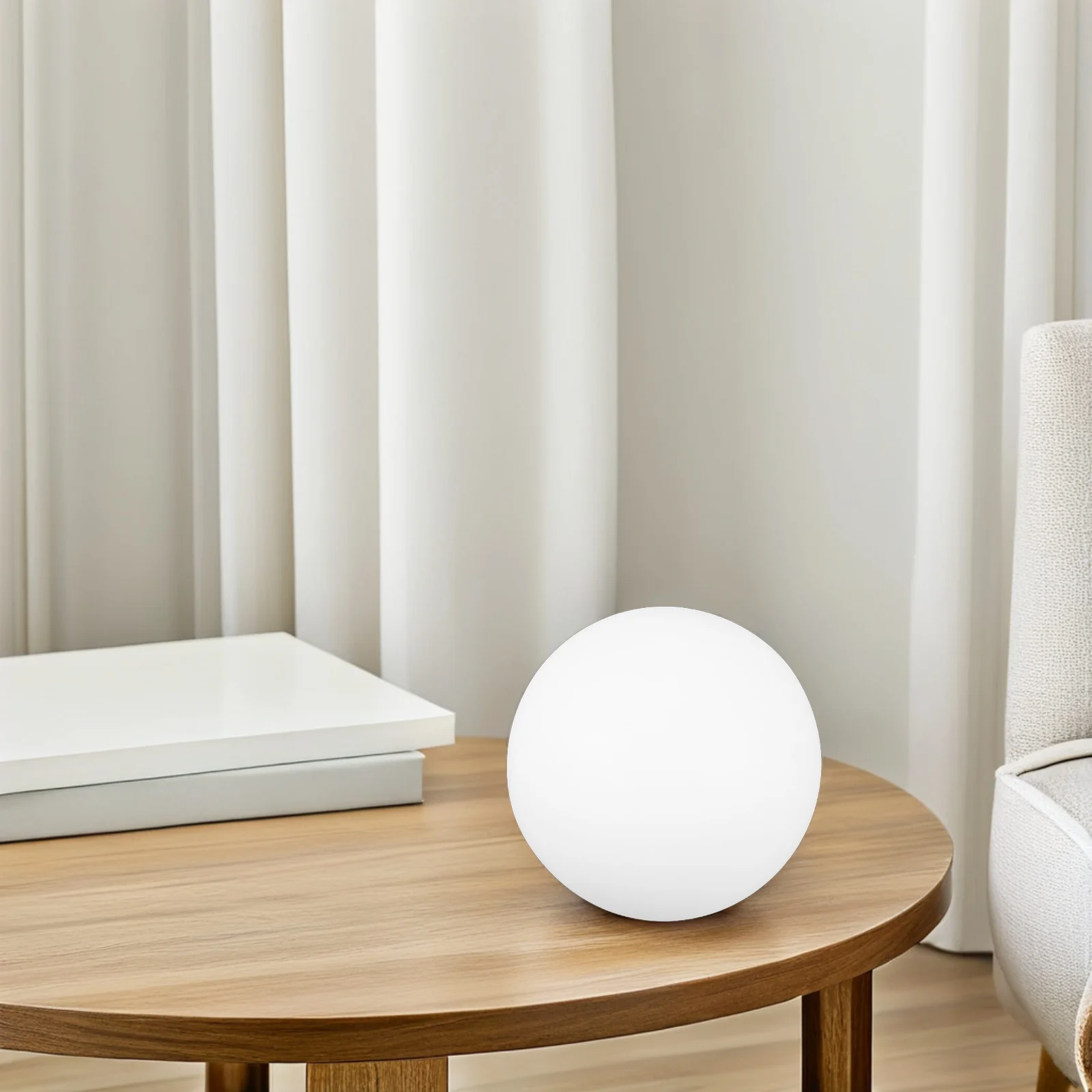 

Plastic Lamp Shade Globe White 95mm Hole for Pendant Light Fixture Replacement Shades Outdoor PE Material Durability Parks Malls