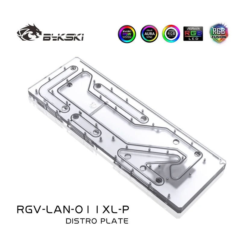 BYKSKI Acrylic Tank Use for LIANLI O11 Dynamic XL Computer Case/ Combo DDC Pump / Efficient and Attractive RGV-LAN-O11XL-P