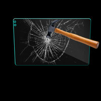 Car Tempered Glass Protective Film car Sticker for 9 inch Radio stereo DVD GPS touch full LCD screen car accessories