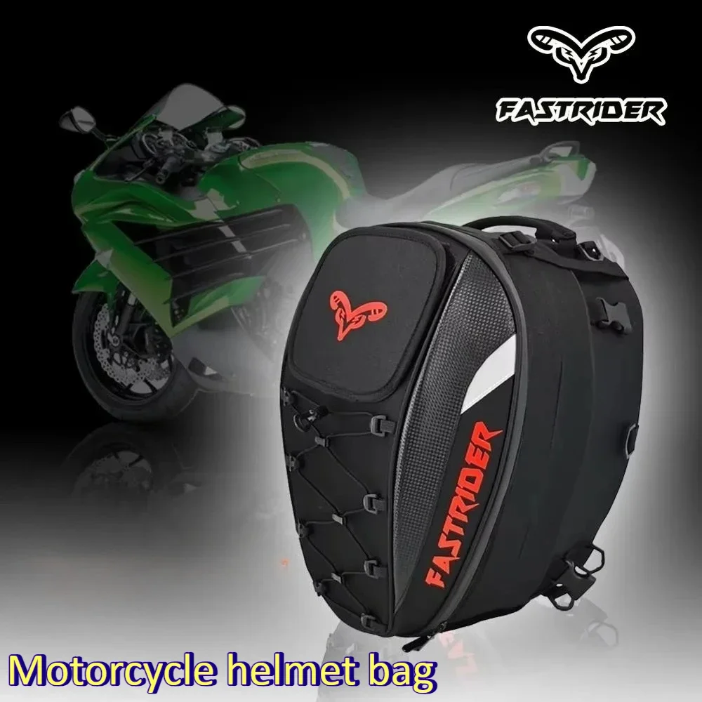 

2025 Large Capacity Motorcycle Backpack Bag Helmet Bag Waterproof Material Knight Outdoor Sports Traveling Bag