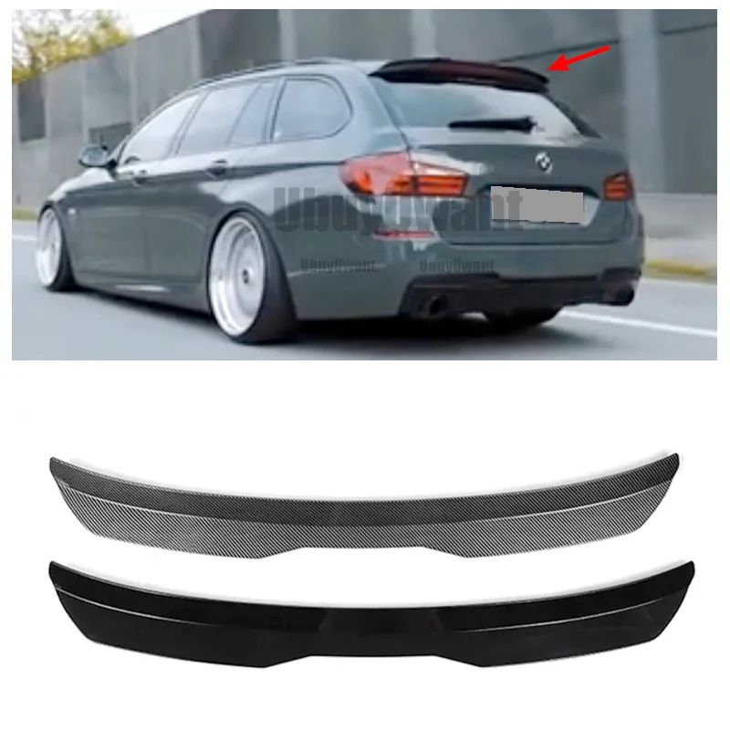 Car Rear Roof Lip Spoiler For BMW 5 Series F11 Touring 535i M Sport 2010-2017 Car Rear Trunk Spoiler Lip Boot Wing Lip