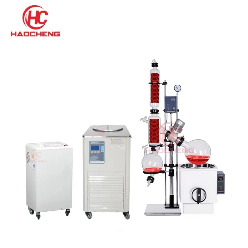 20L Alcohol Distillation Vacuum Rotary Evaporator With Soxhlet Extractor