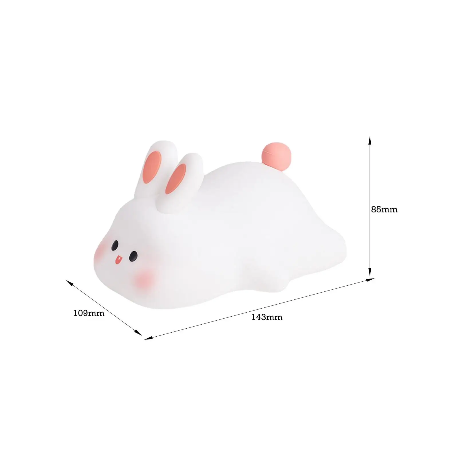 Lampada da comodino a LED per bambini con luce notturna per soggiorno, allattamento al seno