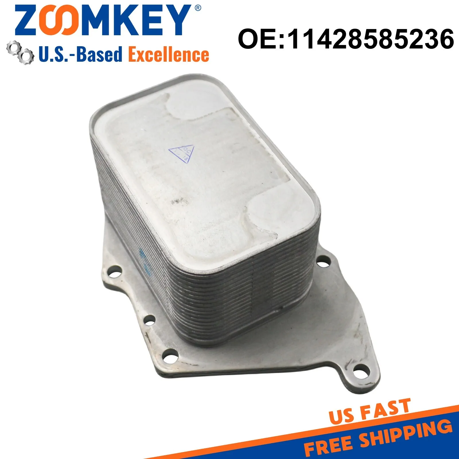 ZOOMKEY  Engine Oil Cooler Fit For BMW i8 X1 Mini Cooper Cooper Clubman Cooper Countryman 11428585236
