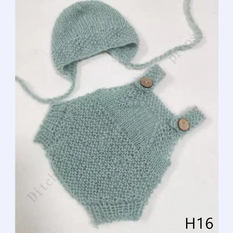 Newborn Photography Props, Pants + Hats, Mohair Woven Props, Newborn Photography Clothing