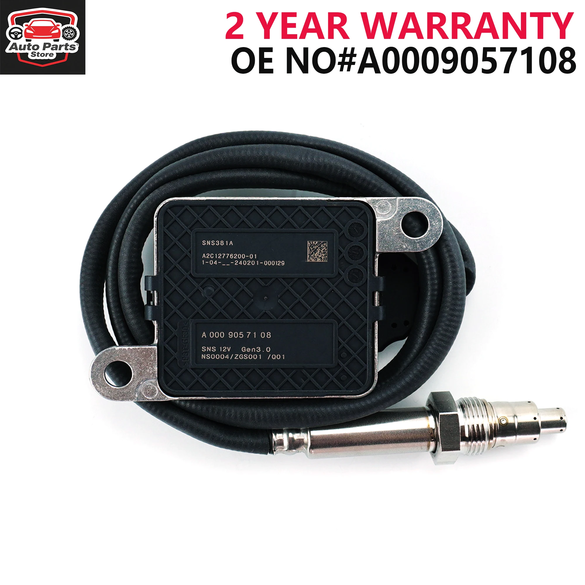 

A0009057108 SNS381A New NOx Sensor for 12V Mercedes-Benz E-Class W213 E220D / C238 W222 C257 - OE Replacement