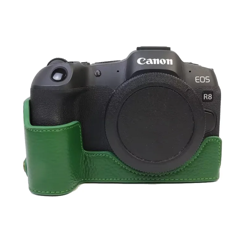 Camera Bag PU Protection Case Suitable For Canon EOS R8 EOSR8 Camera Accessories