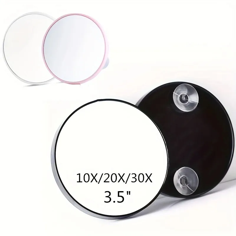 For Bathroom Makeup Mirror 10x20x30x Times Magnification Mirror With Suction Cup Blackhead Magnifying Remove Acne Pore SkinTool
