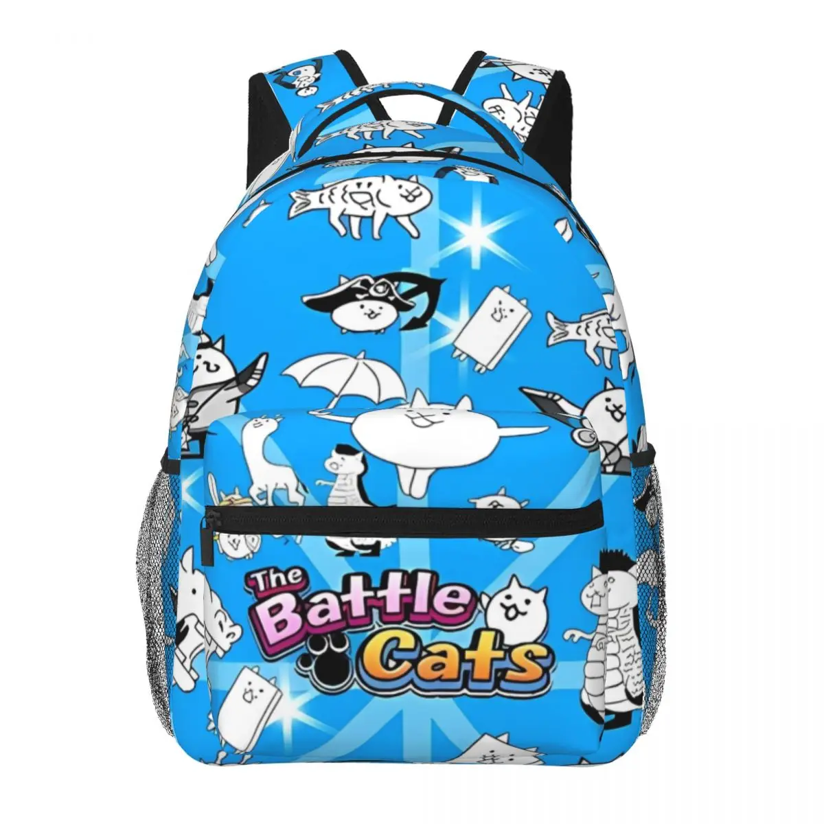 

Battle Cats Doddle New Fashionable Schoolbag Students Backpacks Daily Rucksack Large Capacity Knapsack