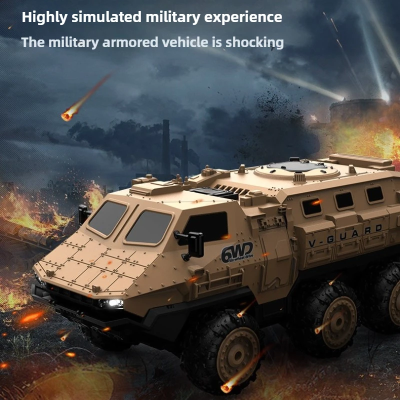 Cool Stuff Toy Tank Funny Gift-Hot 1:16 High-speed 6WD Rc Tank Model,28cm Climbing Off-road Rc Truck,Toys for Boys,Monster Truck