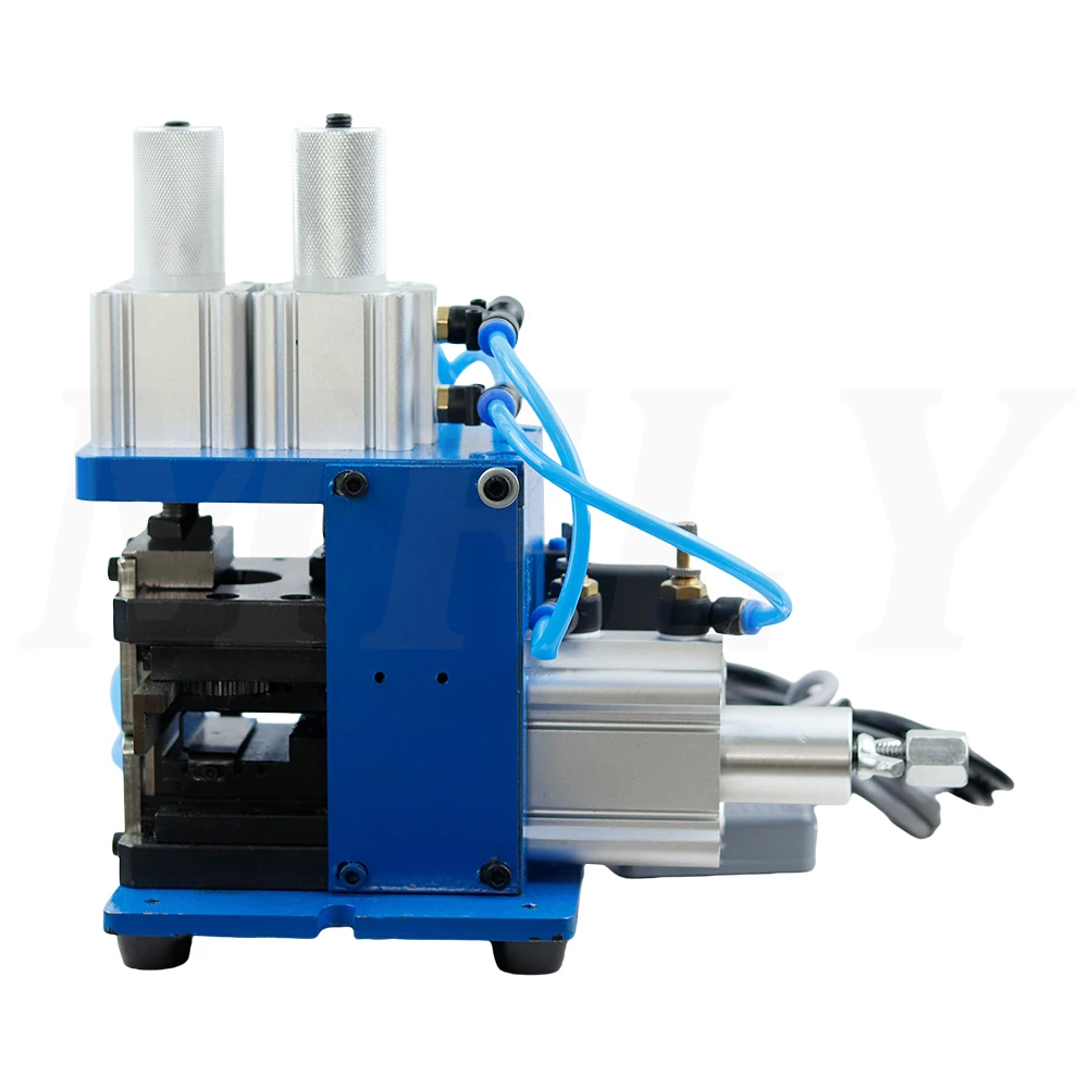 Pneumatic Electric Wire Peeling Machine Small Mini Power Cord Cable Stripper Machine Automatic Cable Stripping Machine