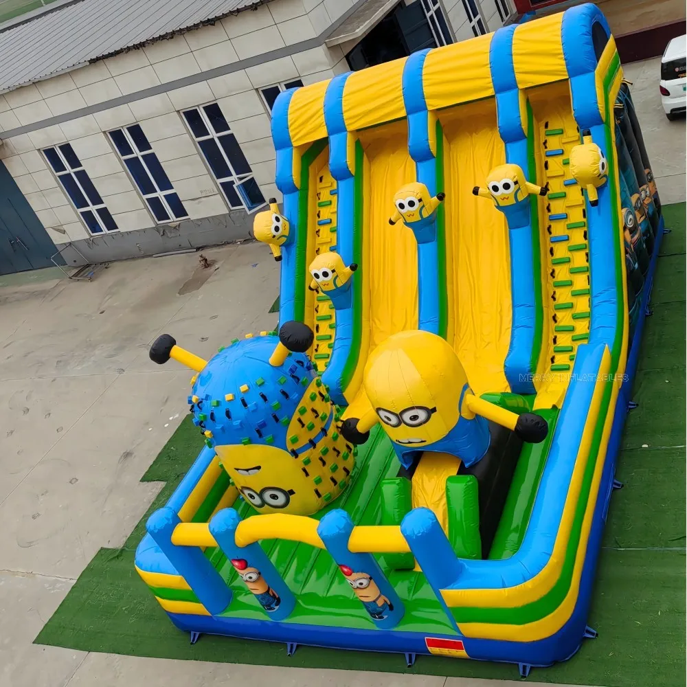 Cartoon gonflable château juegos inflables Bounce House Giant Slide Big Bounce inflatable Playground cartoon Theme Park Bounce