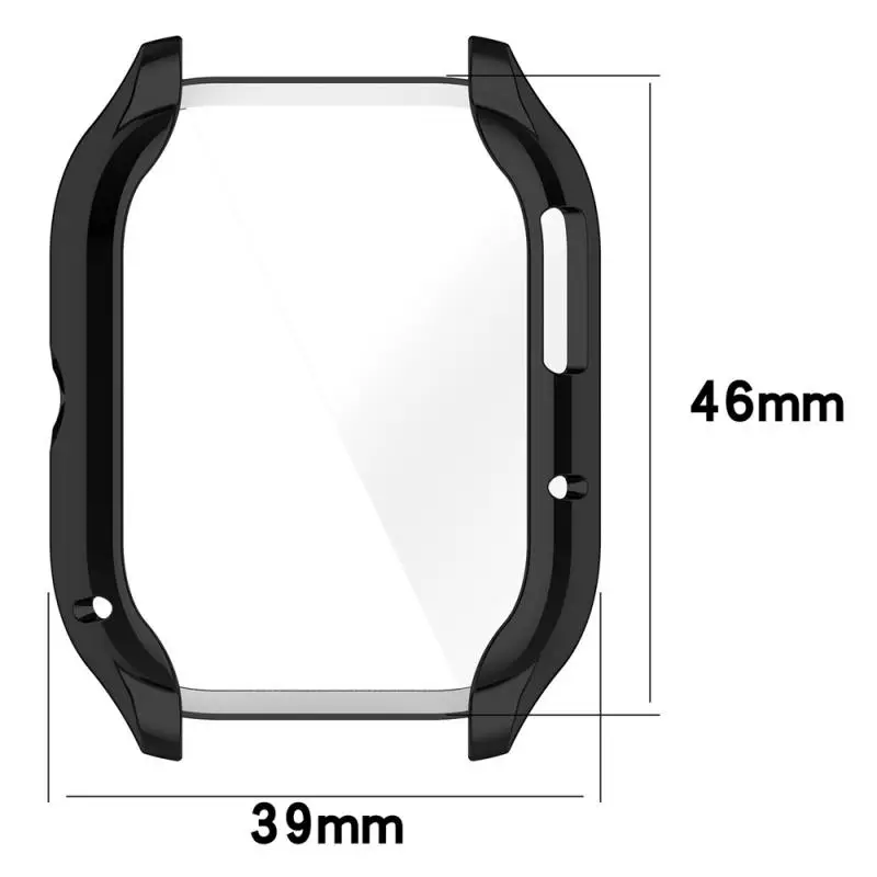 Soft Protective Cover For Amazfit GTS 4 3 2 2E Case Full Screen Protector Shell Bumper Plated Cases For Amazfit GTS4