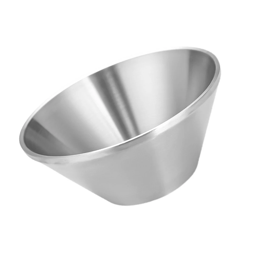 

Stainless Steel Salad Bowl Exquisite Craftsmanship Suitable Fruit Dessert Cuisine Food Household Bowls Ice Cream