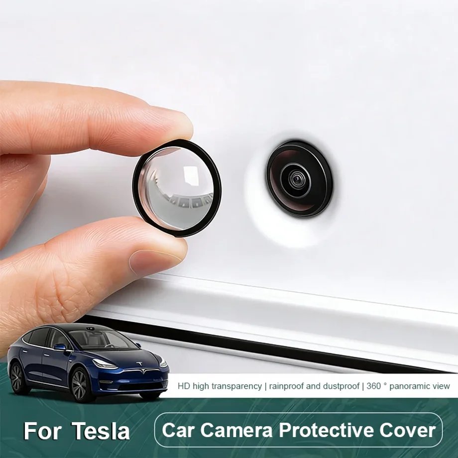 

2 шт. защитных наклеек на камеру заднего вида для Tesla Model 3, Model Y, Model S, Model X, Cybertruck, Juguete SpaceX
