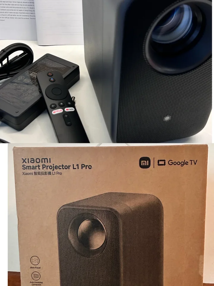 Xiaomi Smart Projector L1 1080P 200 ISO Lumens Auto Focus Keystone