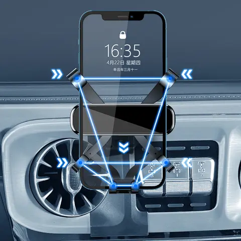 메르세데스 벤츠 G 클래스용 차량 휴대폰 거치대, W464 G500 G350D G63 2019 2020 2022 GPS 스탠드 회전식 지원 모바일 액세서리