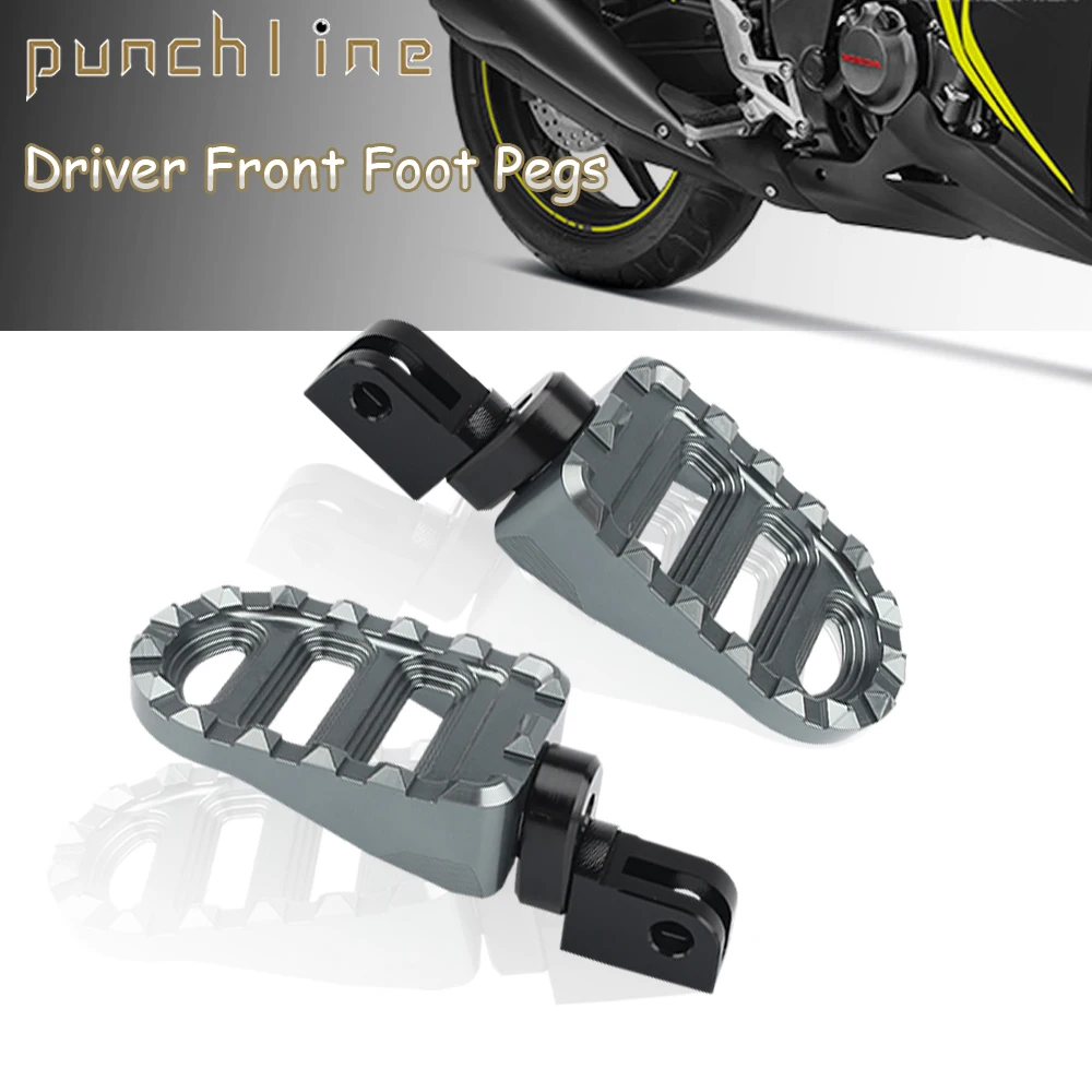 For GSX-S 1000 GT GSX-S1000GX DL 650 V-STROM DL 1000 V-STROM DL 1050 Front Foot Pegs Adjustable Footrests 