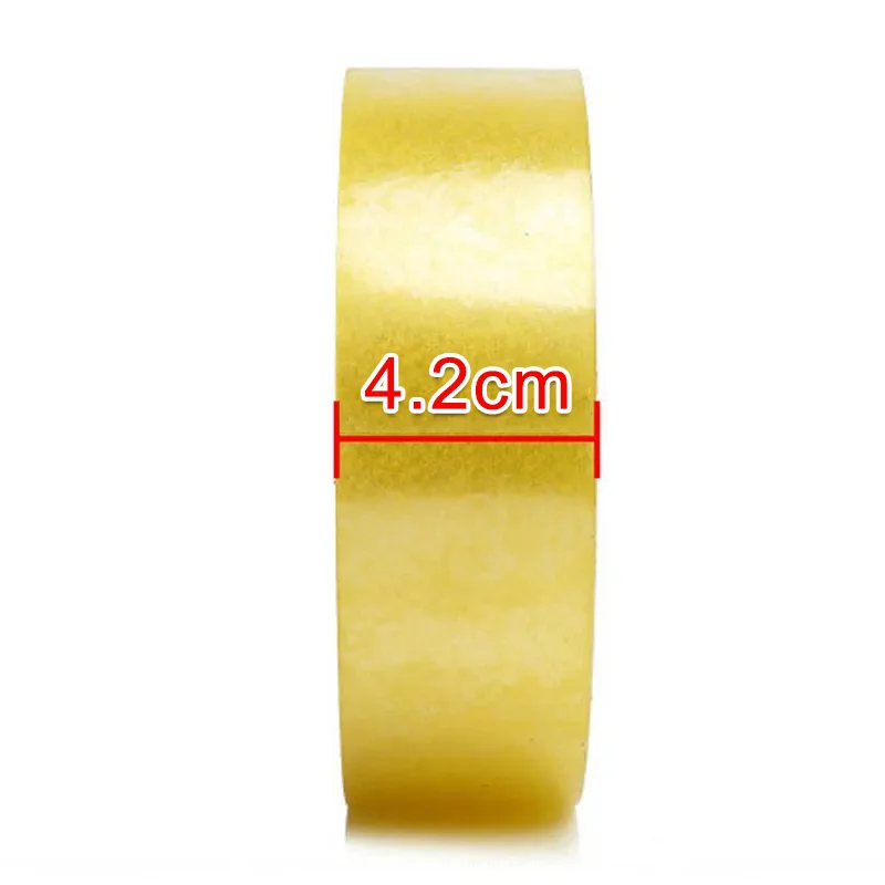 Parcel Box Adhesive Transparent Tapes Packaging Shipping Carton Sealing Sticky Adhesive Tape Rolls Home Office School Stationery