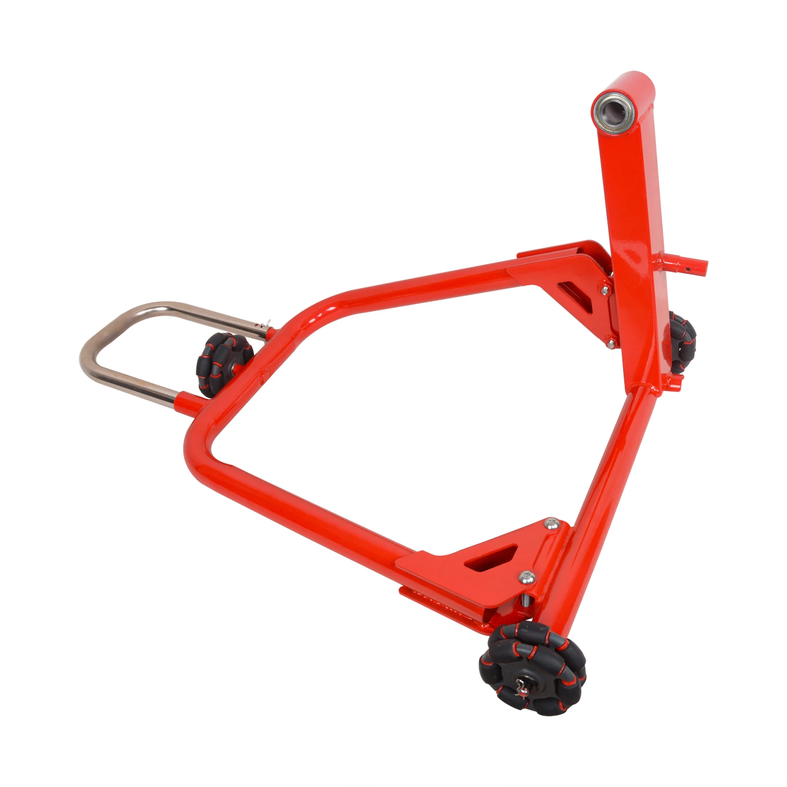 Heavy Duty Motorcycle Single Arm Rear Movable 360 Degree Stand