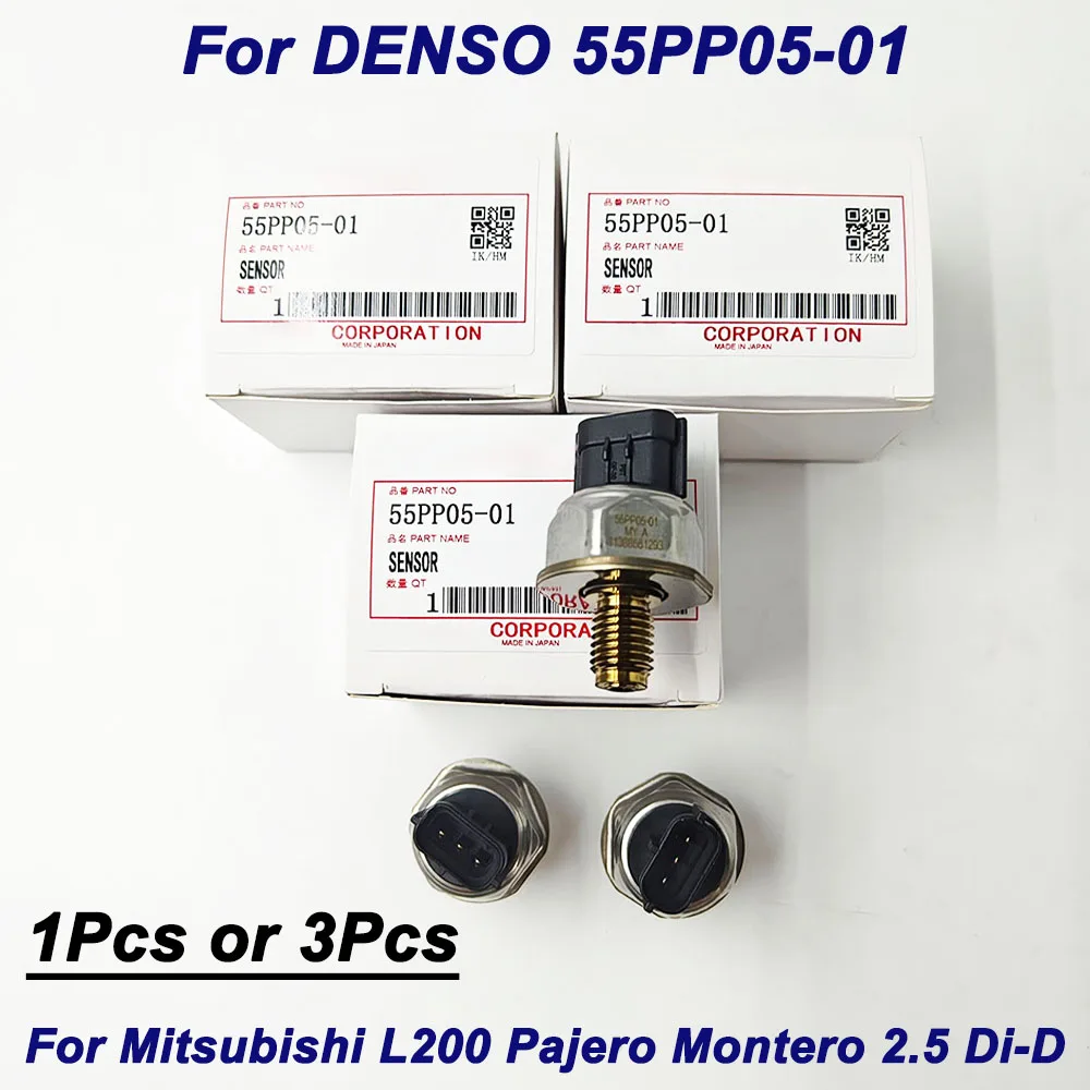 

High Quality for D-ENSO 55PP05-01 Fuel Rail Pressure Sensor 1465A034 43PP13 55PP0501 For Mitsubishi L200 Pajero Montero 2.5 Di-D