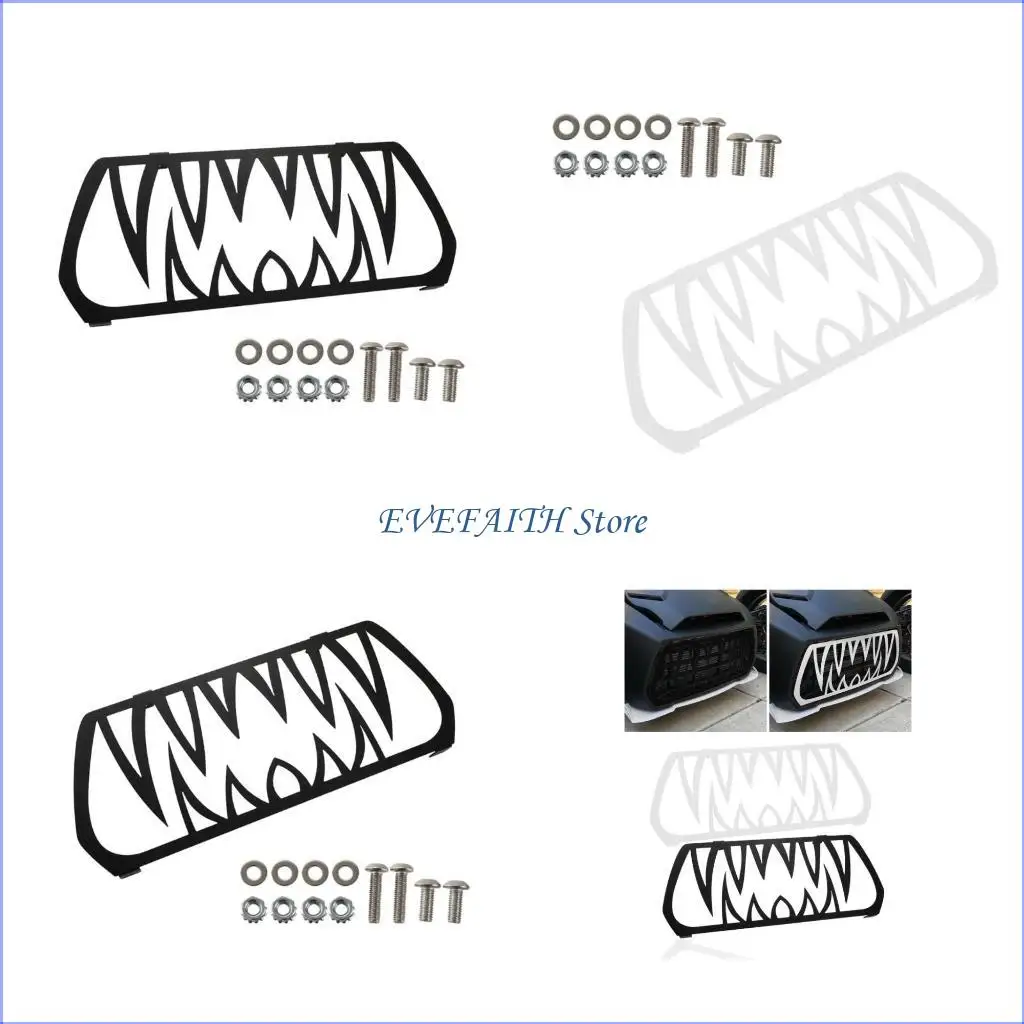 124B Radiator Grille Guard Cover Decor Accessories For Ryker 600 900 Motorbike Aluminum Cooling Enhancement Easy Installation
