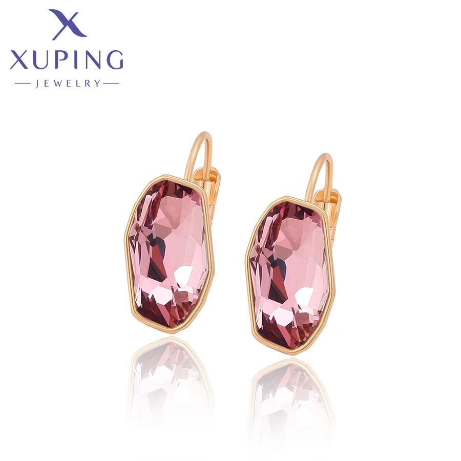 Xuping Jewelry Fashion Luxury New Arrival Crystal Earring for Women Gift A00853552