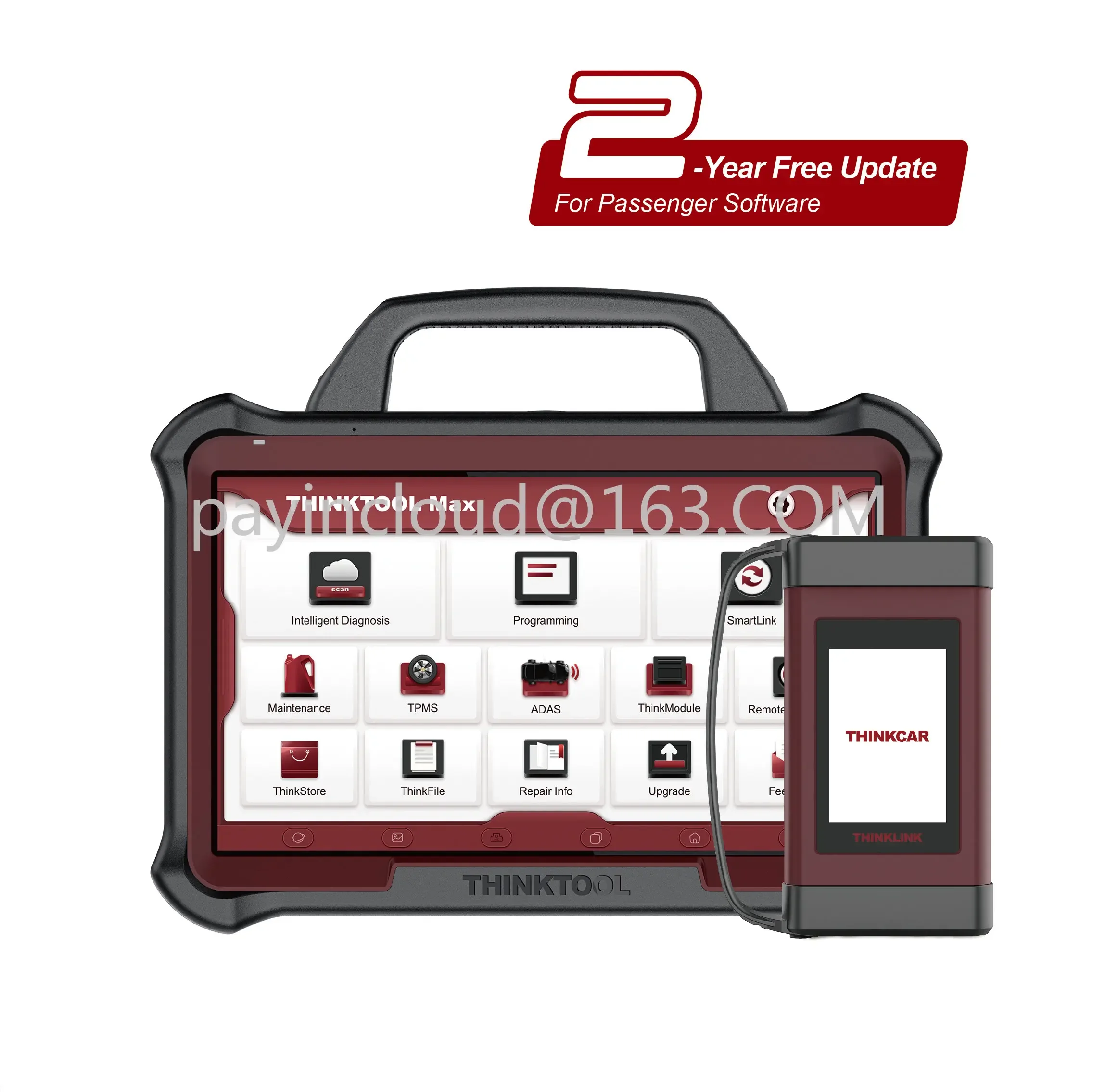 THINKTOOL Max Kit J2534 Online Programming Vehicle Maintenance and Service Tablet Automotive Scanner Diagnostic Tool