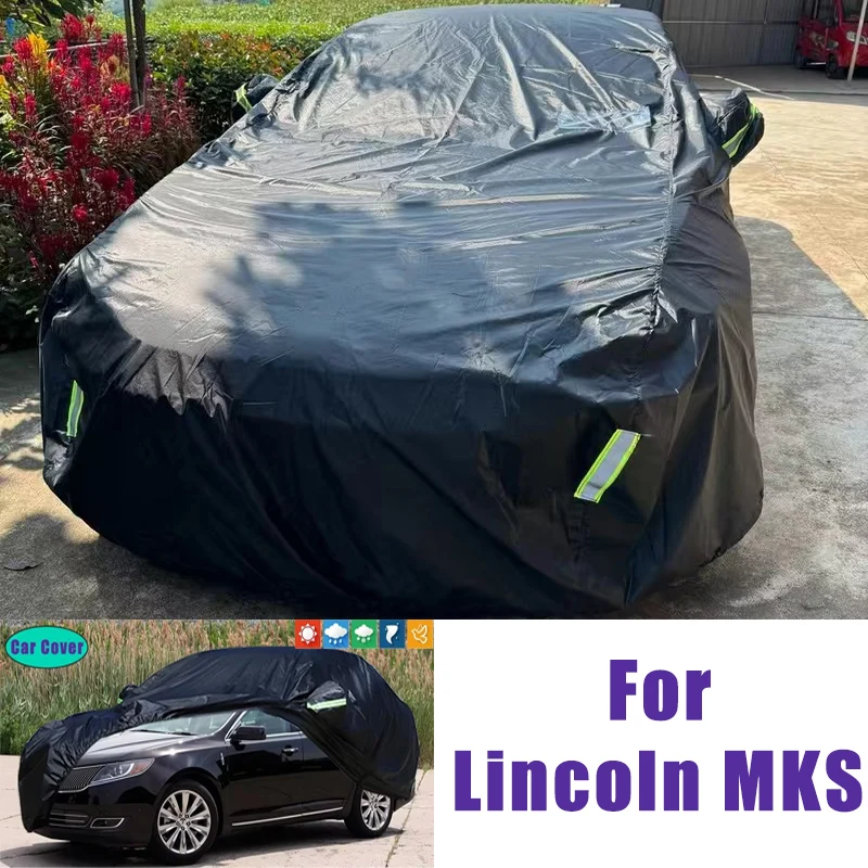 

For Lincoln MKS Car Full Outer Covers Outdoor Waterproof Dustproof Sun Rain Snow Protection Exterior Car Accessories