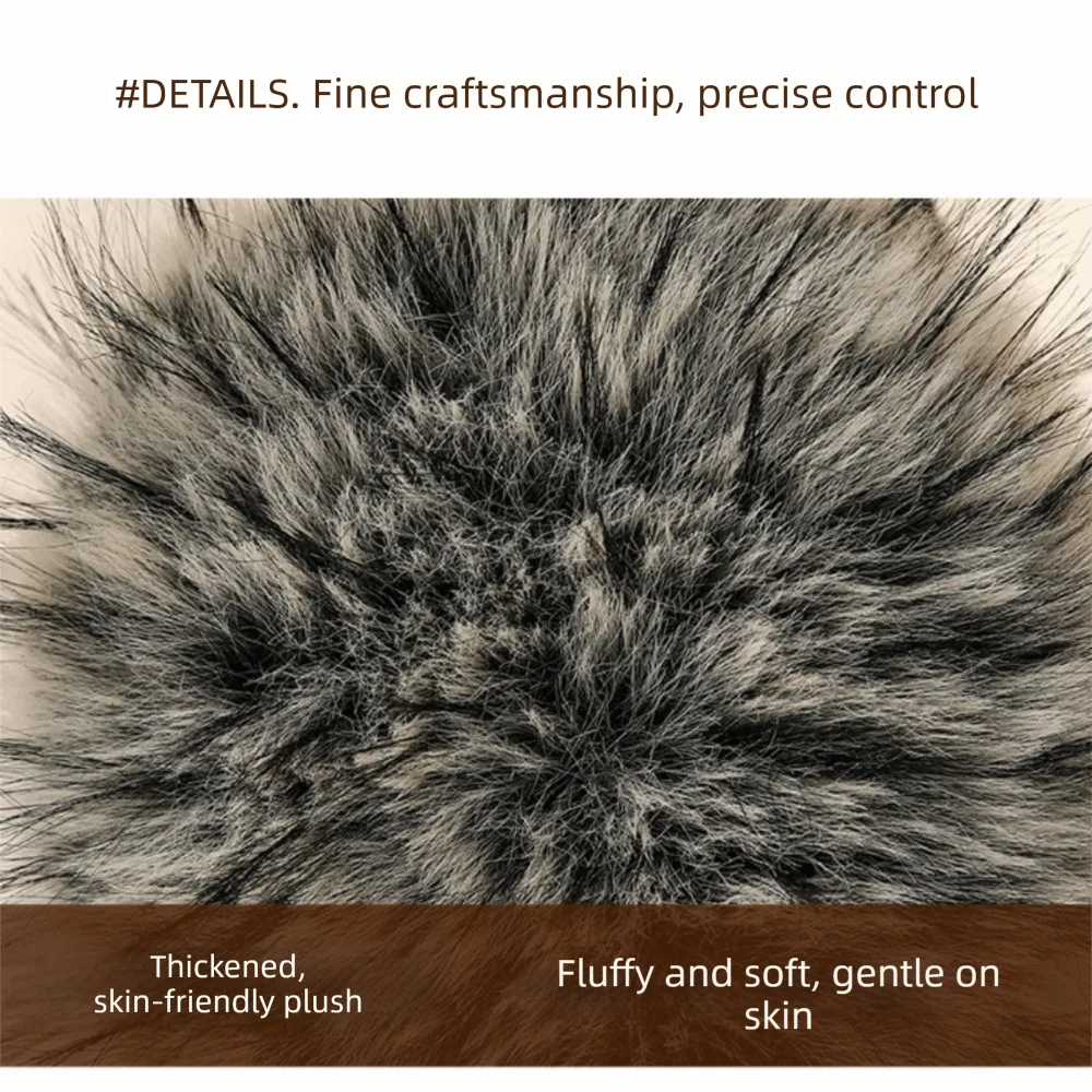 

Soft Ear Cap Imitation Fur Earmuffs Folding Solid Color Winter Earmuffs Earflap Ear Warmers Ear Mask Winter