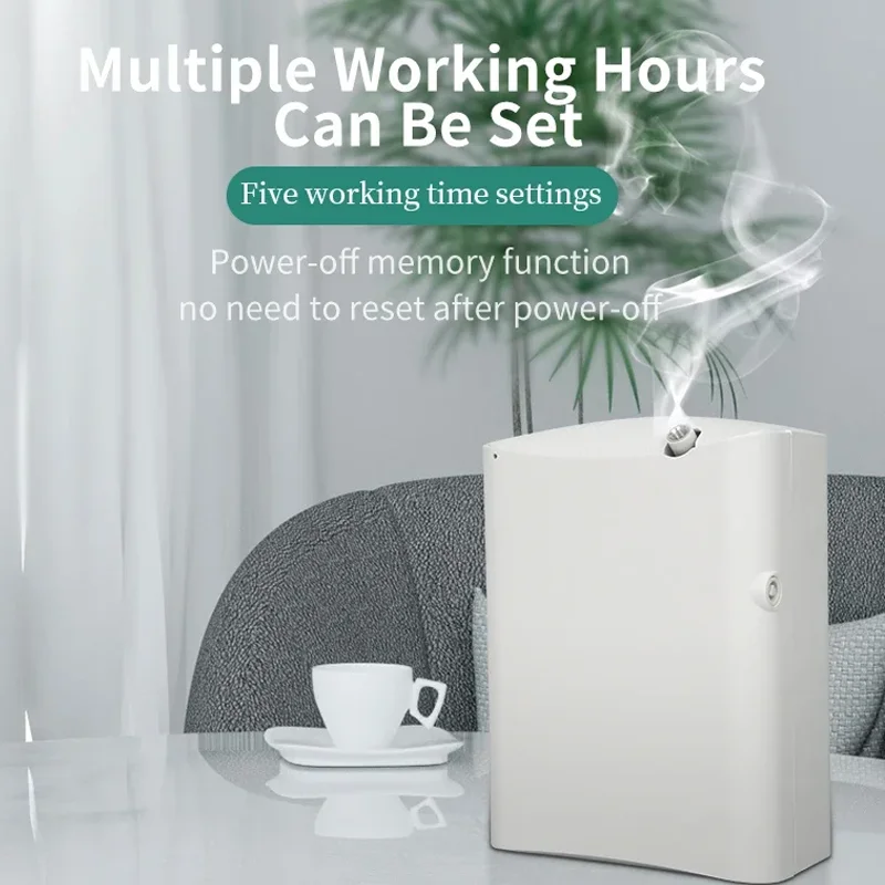NAMSTE Fragrance Diffuser Bluetooth WiFi Control Essential Oils Fragrance Diffuser Electric Aromatic Air Freshener Device 500ML