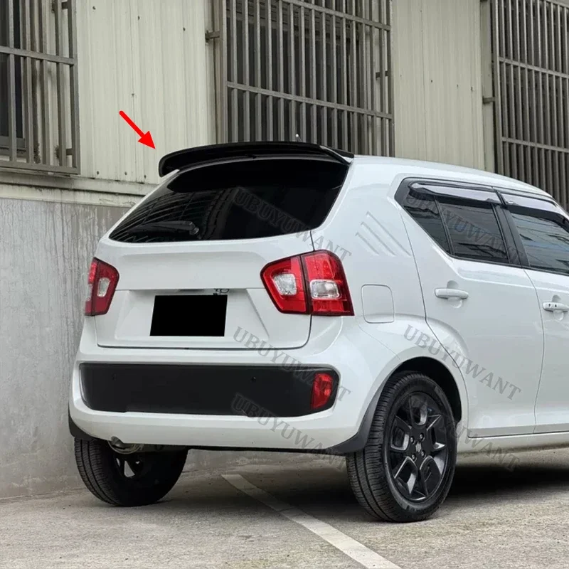 For Suzuki IGNIS 2017 2018 2019 2020 - 2022 ABS Plastic Performance trunk Highkick Trunk Spoiler Wing