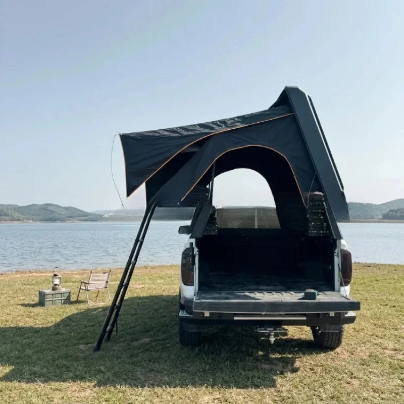 Premium Lightweight 4 Season Hardtop Rooftop Tent 3 Person for SUV Pickup Overland Camping Parts