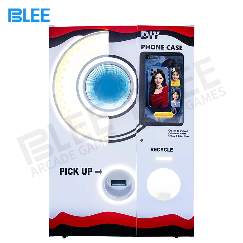 DIY 24/7 Self-Service Coin Payment Interactive Touchscreen Mobile Phone Case Vending Machine for Sale
