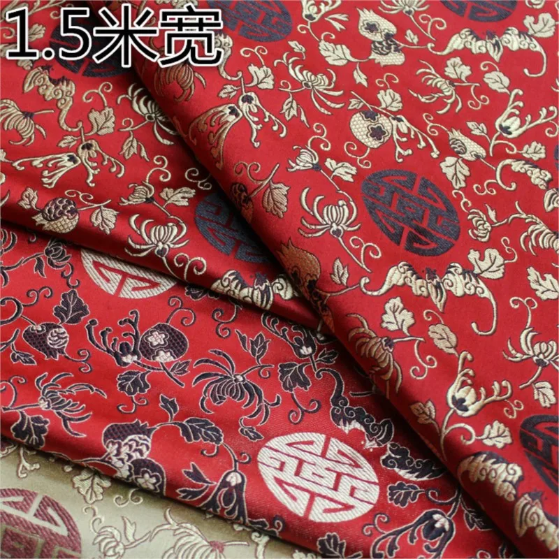 

Furniture cushions pillows Luohan beds silk fabric cotton-padded jackets armor jacquard brocade