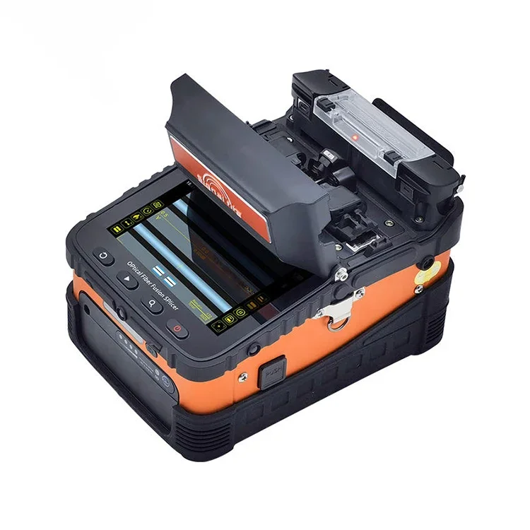 New FTTH Fusion Splicer AI-6C+six Electromechanical Core To Core Alignment Fiber Fusion Splicer Welding Machine