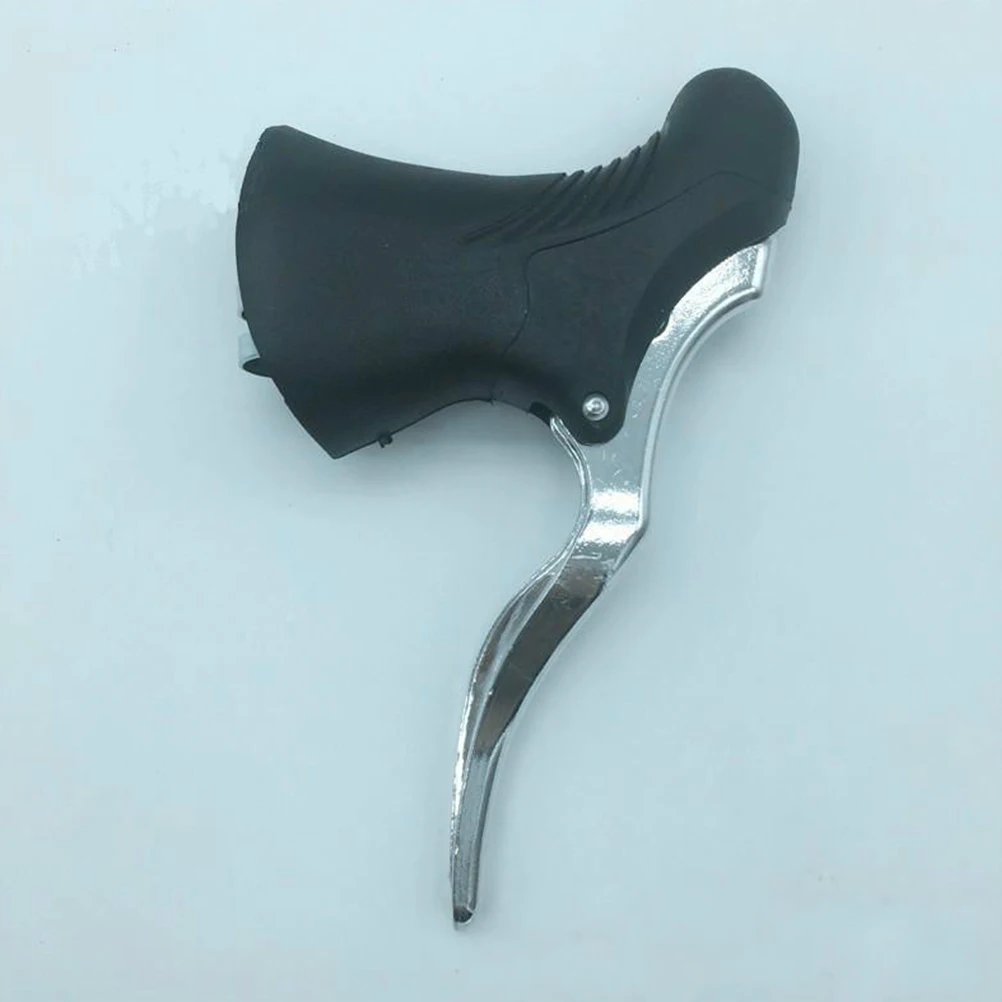 

2pcs AluminumAlloyBendBrakeLeverforRoadMountainBike DurableWearResistant EasyReplacement StablePerformance BrakeHandle