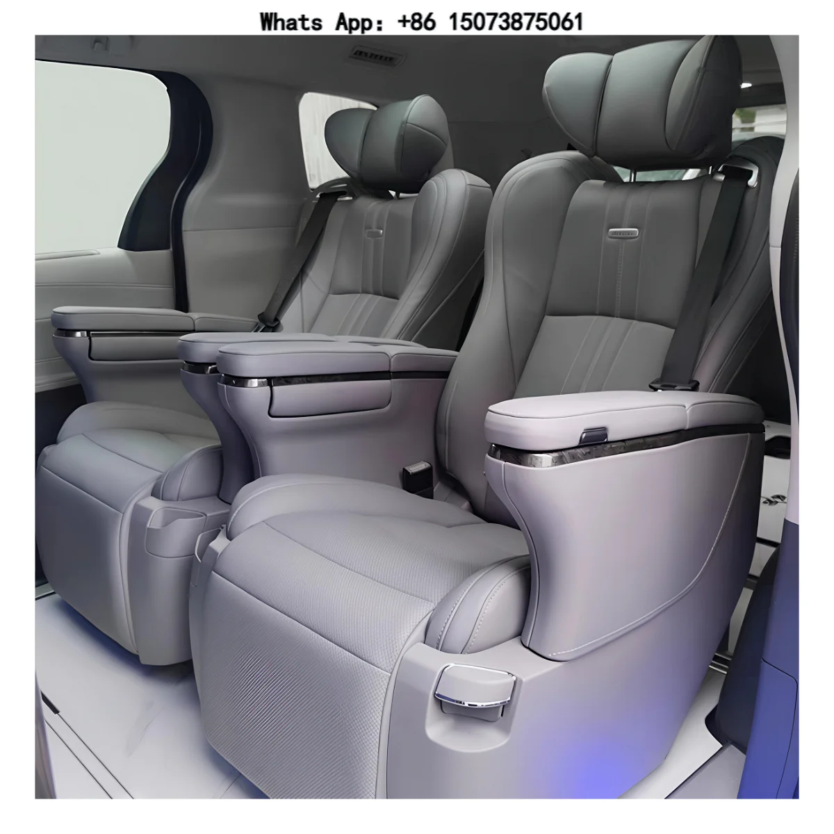 Luxury Electric Modified Aviation Seat for /Sienna/Alphard/Vellfire Including Vito Model DOS
